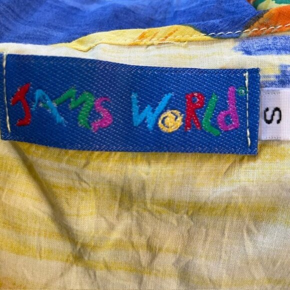 Jams World Vintage 90's Low Tide Janice Tank Pocket Midi Dress Small - Picture 6 of 8